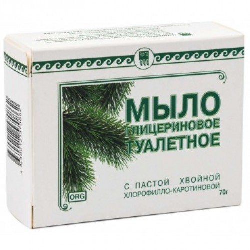Купить Мыло туалетное глицериновое Фитолон с пастой хвойной хлорофилло-каротиновой  г. Брянск  