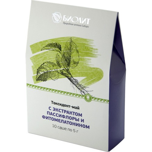Купить Токсидонт-май с экстрактами пассифлоры и фитомелатонином  г. Брянск  
