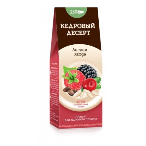 Кедровый десерт Лесная ягода  г. Брянск  